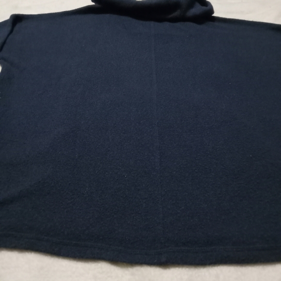 5 for $10 Sonoma Navy Drawstring Cowl Turtle Neck Knit Sweater size XL - Picture 7 of 8